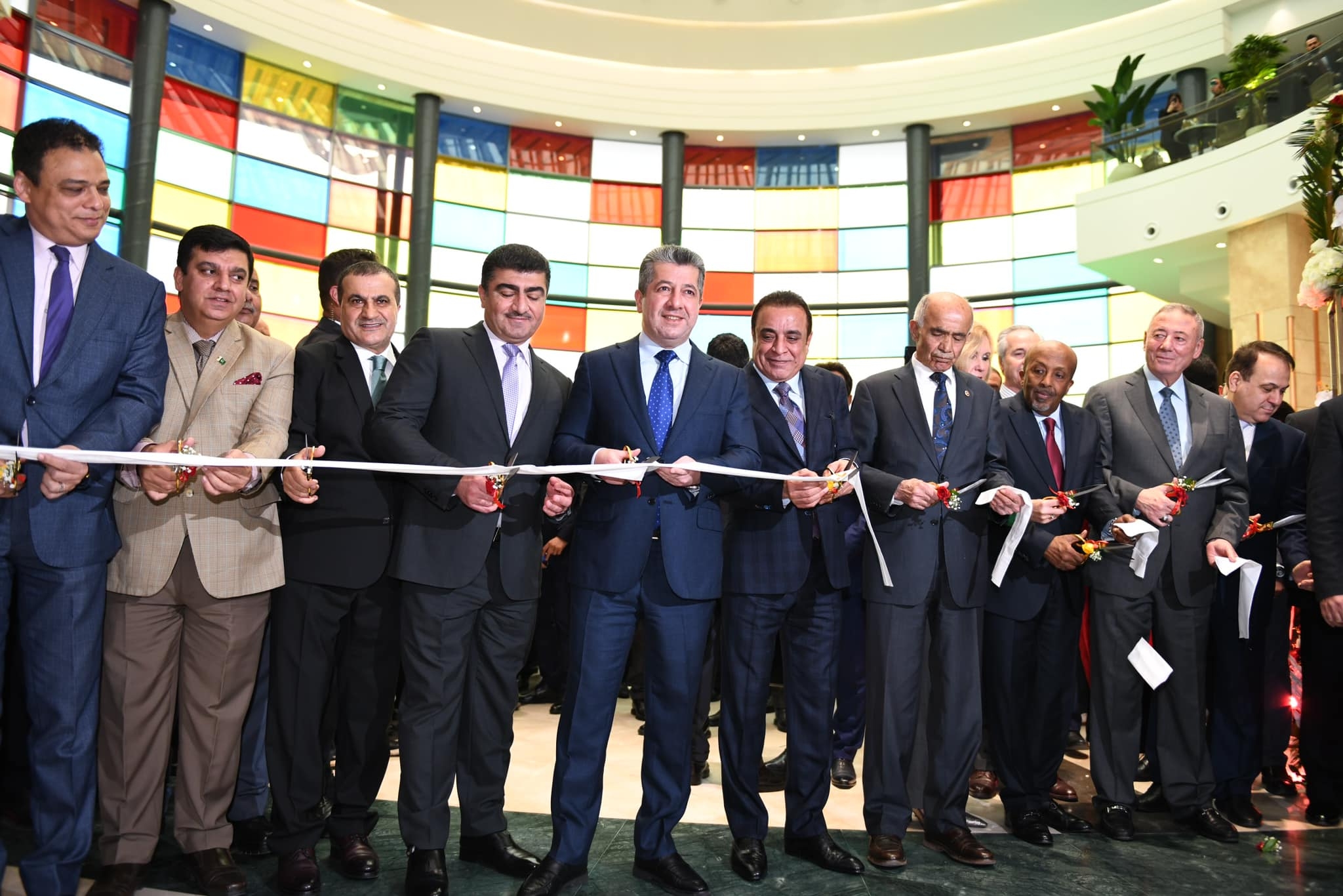 PM Barzani has officially opened a luxurious American hotel franchise in Erbil