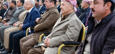 President Barzani attending Nowruz celebrations in Erbil