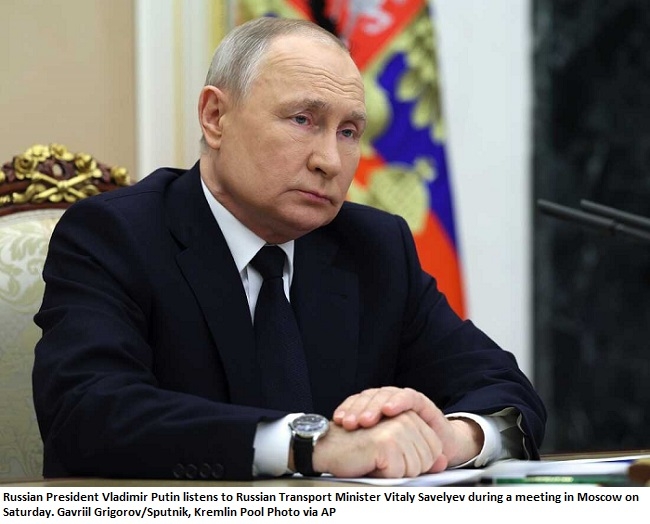 Russia to station nuclear arms in Belarus, says Putin