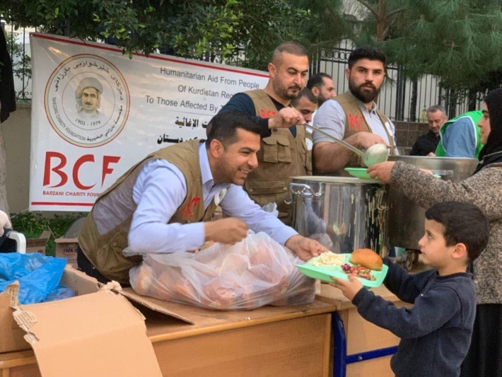 ‹بارزاني الخيرية› تنشر تقريراً شاملاً عن عملياتها الإنسانية لمساعدة متضرري الزلزال في تركيا وسوريا