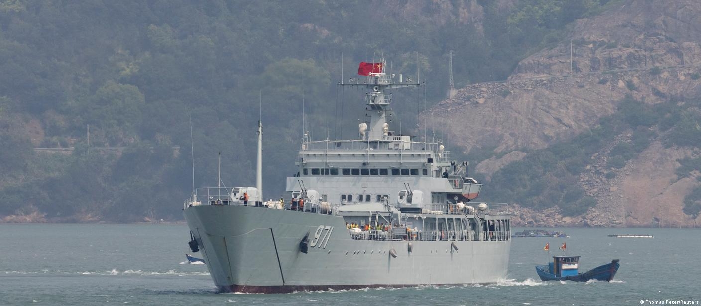 China rehearses Taiwan blockade as US deploys destroyer