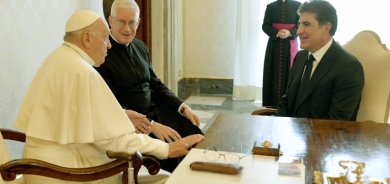 روما .. رئيس اقليم كوردستان يلتقي بابا الفاتيكان