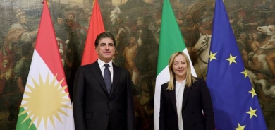 نيجيرفان بارزاني يشيد بالدعم الذي تقدمه ايطاليا لأقليم كوردستان
