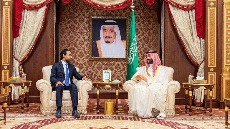 رئيس مجلس النواب يلتقي وليَّ العهد السعودي