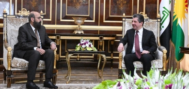 PM Barzani discusses Sinjar agreement with Yezidi leader