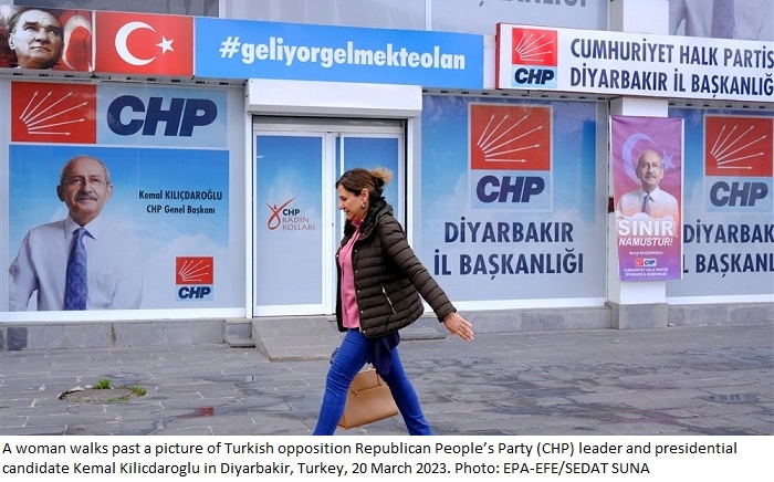 Pro-Kurdish party calls on voters to back Erdogan rival