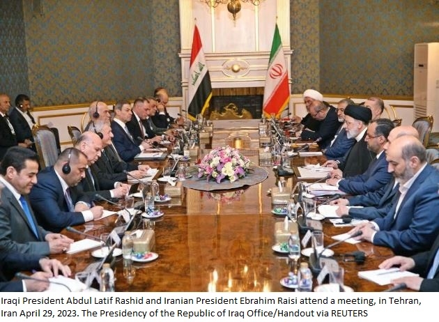 Iraqi President Abdul Latif Rashid meets with Iran's Supreme Leader to Boost Ties Amidst Calls to Expel US Troops