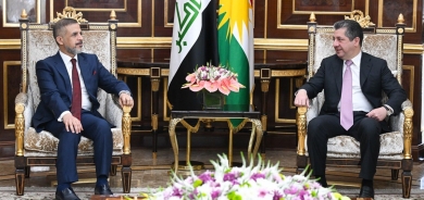 Kurdistan Region Prime Minister and Federal Government Minister Discuss Approving Budget Law and Resolving Issues