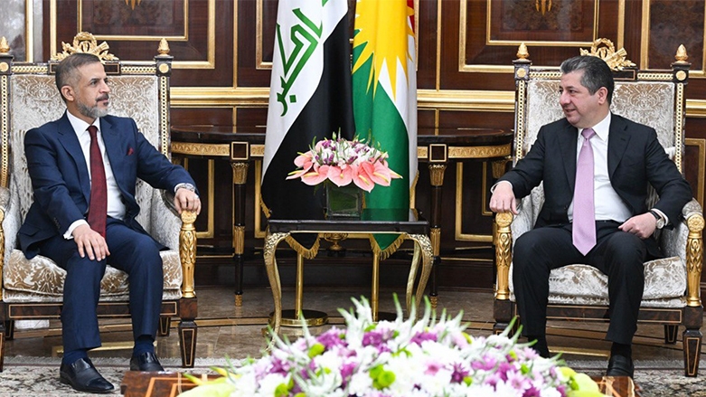 مسرور بارزاني يستقبل نائب رئيس الحكومة العراقية