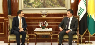 تنفيذ اتفاقية سنجار في لقاء رئيس اقليم كوردستان و السفير البريطاني في العراق