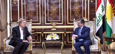 KRG Prime Minister receives an international lawyer representing victims of the Kurdish genocide