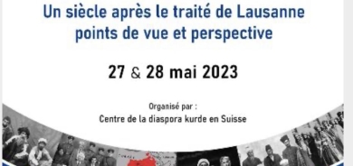 Kurdistan Diaspora Conference in Lausanne Analyzes Lausanne Treaty's Impact on Kurds