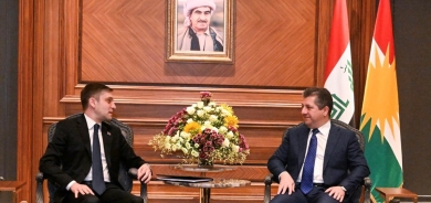 Prime Minister Barzani receives Azerbaijan’s Charge d'affaires