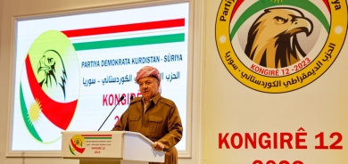 President Barzani Supports Kurdish Unity and National Struggle at 12th Congress of KDP-Syria