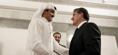 نيجيرفان بارزاني يلتقي أمير قطر في بغداد
