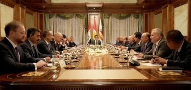 President Nechirvan Barzani meets with the Independent high Electoral Commission in Iraq (IHEC)
