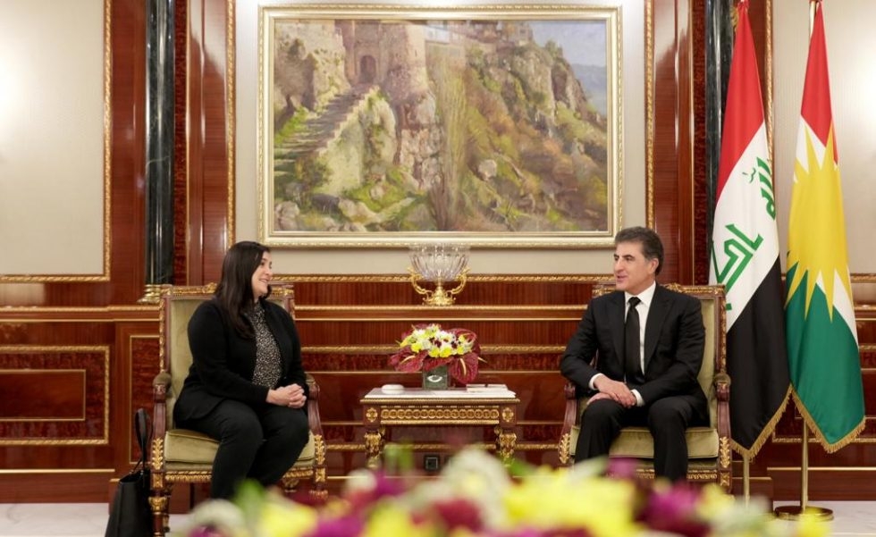 President Nechirvan Barzani and US Delegation Discuss ISIS Threat and Peshmerga Reforms