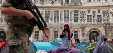 عدد اللاجئين في فرنسا تجاوز نصف المليون نهاية 2022