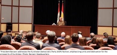 President Barzani Emphasizes Role of Kurdistan Democratic Party (KDP) in Meeting with Parliamentary Faction