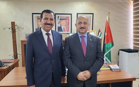 رئيس مجلس النواب الأردني يستقبل السكرتير العام لـ YNDK