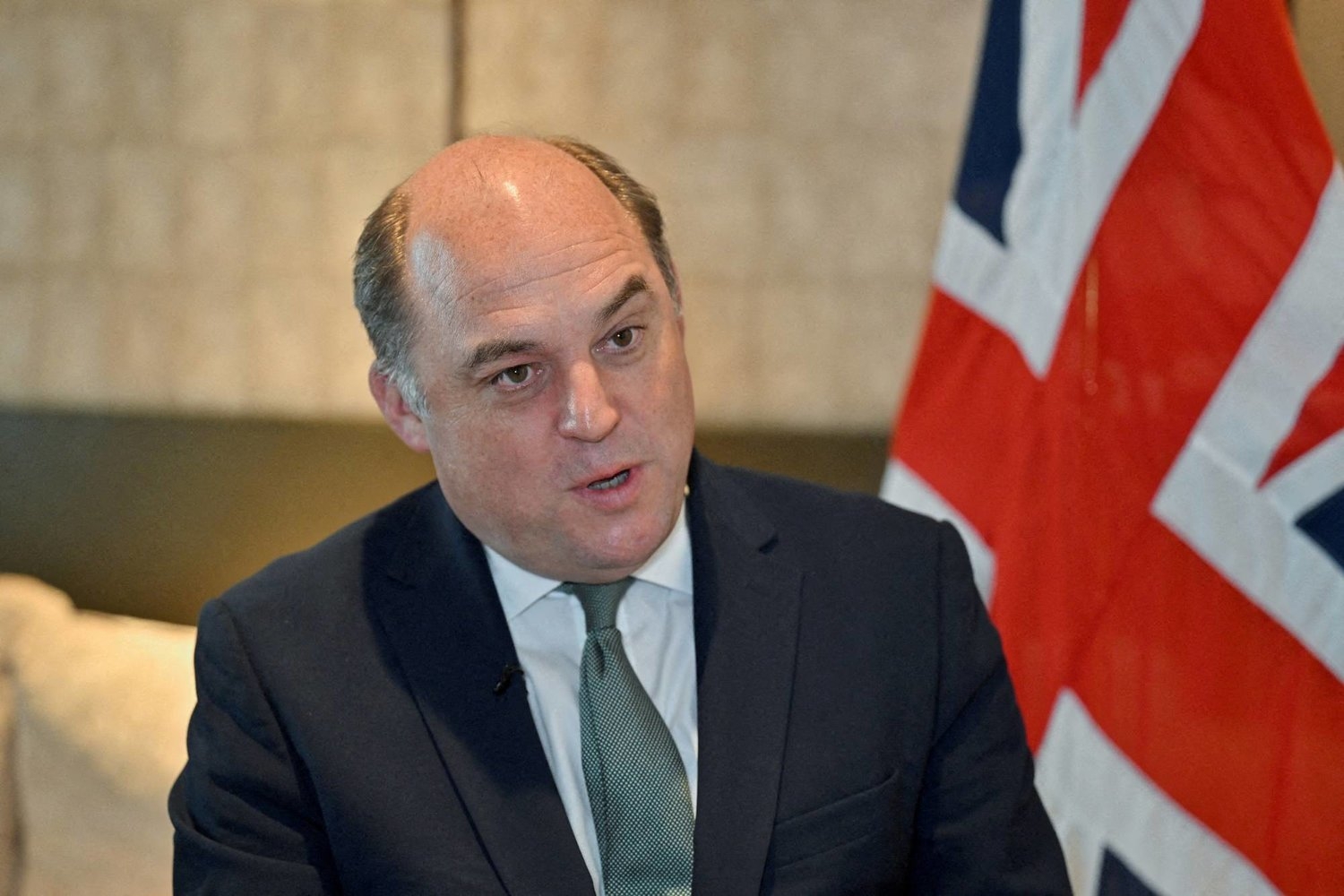 وزير الدفاع البريطاني: تصريحاتي بشأن أوكرانيا تم تحريفها
