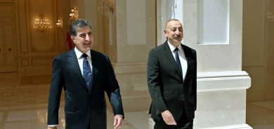 نيجيرفان بارزاني وعلييف يؤكدان على أهمية افتتاح قنصلية أذربيجانية بإقليم كوردستان
