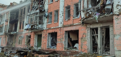 إصابة 18 في هجوم روسي على ميكولايف الأوكرانية