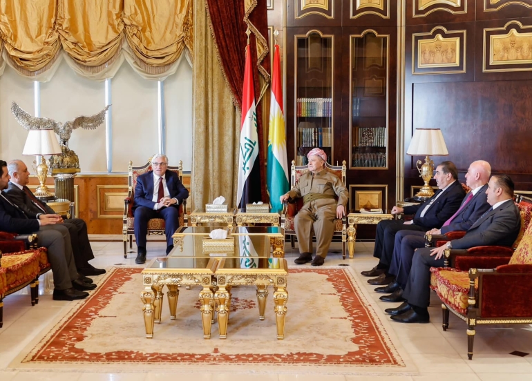 President Barzani Holds Crucial Talks with Iraqi Communist Party Delegation on Political Developments in Iraq