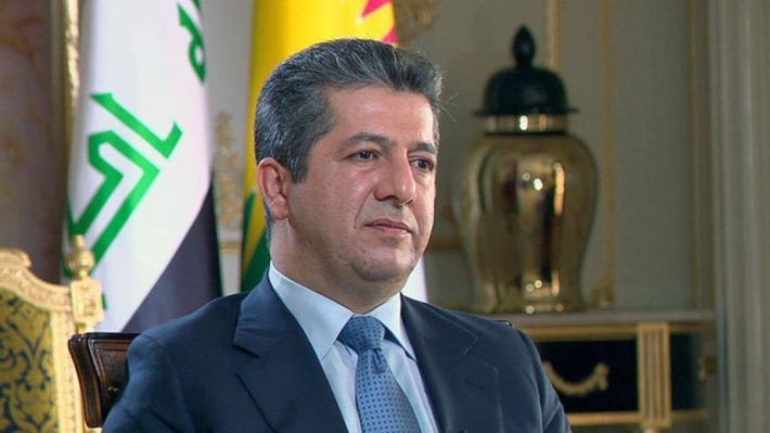 رئيس حكومة إقليم كوردستان يُعزي الرئيس العراقي الاسبق بوفاة عقيلته