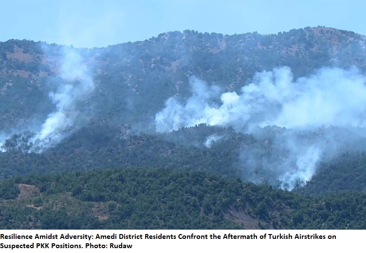 Turkish Airstrikes Target Alleged PKK Positions in Northern Duhok, Sparking Concern