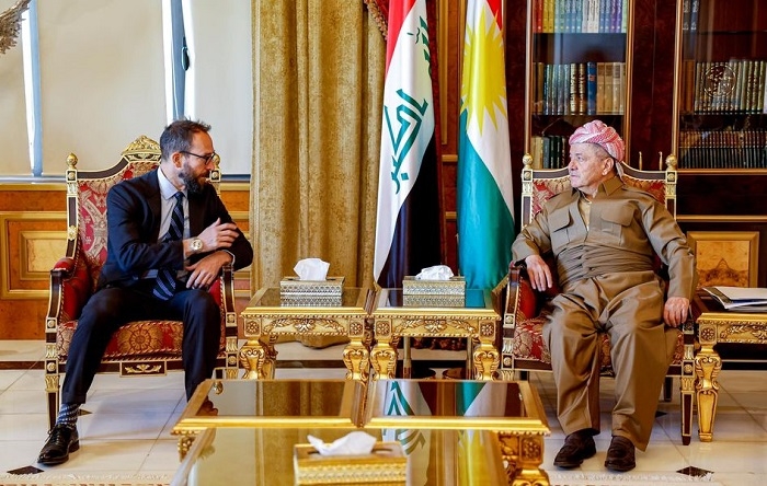 President Barzani Receives New US Consul General, Commended for Anti-Terrorism Efforts and Bilateral Ties