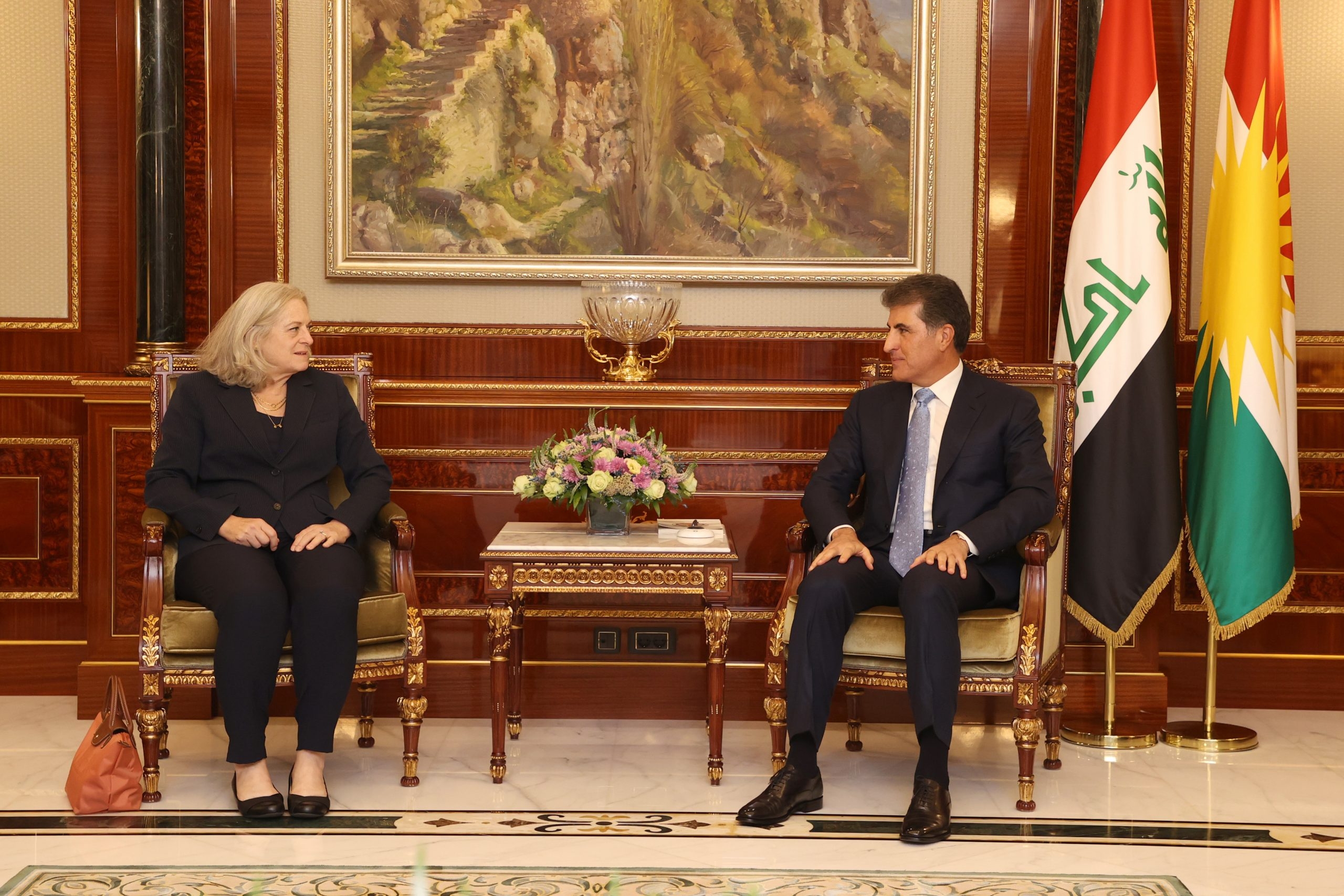 President Nechirvan Barzani and US Ambassador Discuss Critical Issues for Iraq and Kurdistan Region in High-Level Meeting