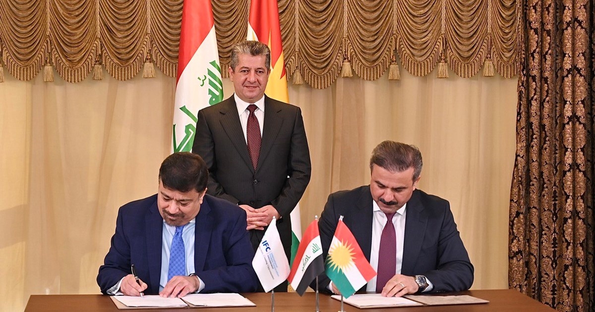 IFC and KRG Sign Cooperation Agreement Under Prime Minister's Supervision