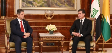 President Nechirvan Barzani meets with Romanian Senate delegation