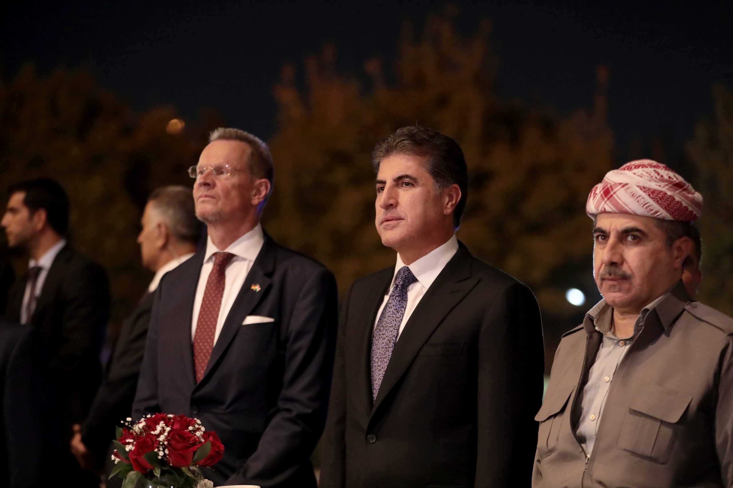 President Nechirvan Barzani attends German National Day celebrations