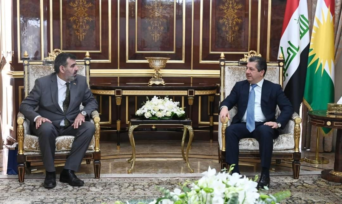 Kurdistan Region Prime Minister Emphasizes Bilateral Relations with Outgoing Armenian Consul General