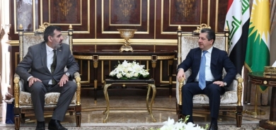 مسرور بارزاني يستقبل قنصل أرمينيا لدى إقليم كوردستان