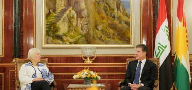 President Nechirvan Barzani meets with new German Ambassador to Iraq Ms. Christianne Hohmann