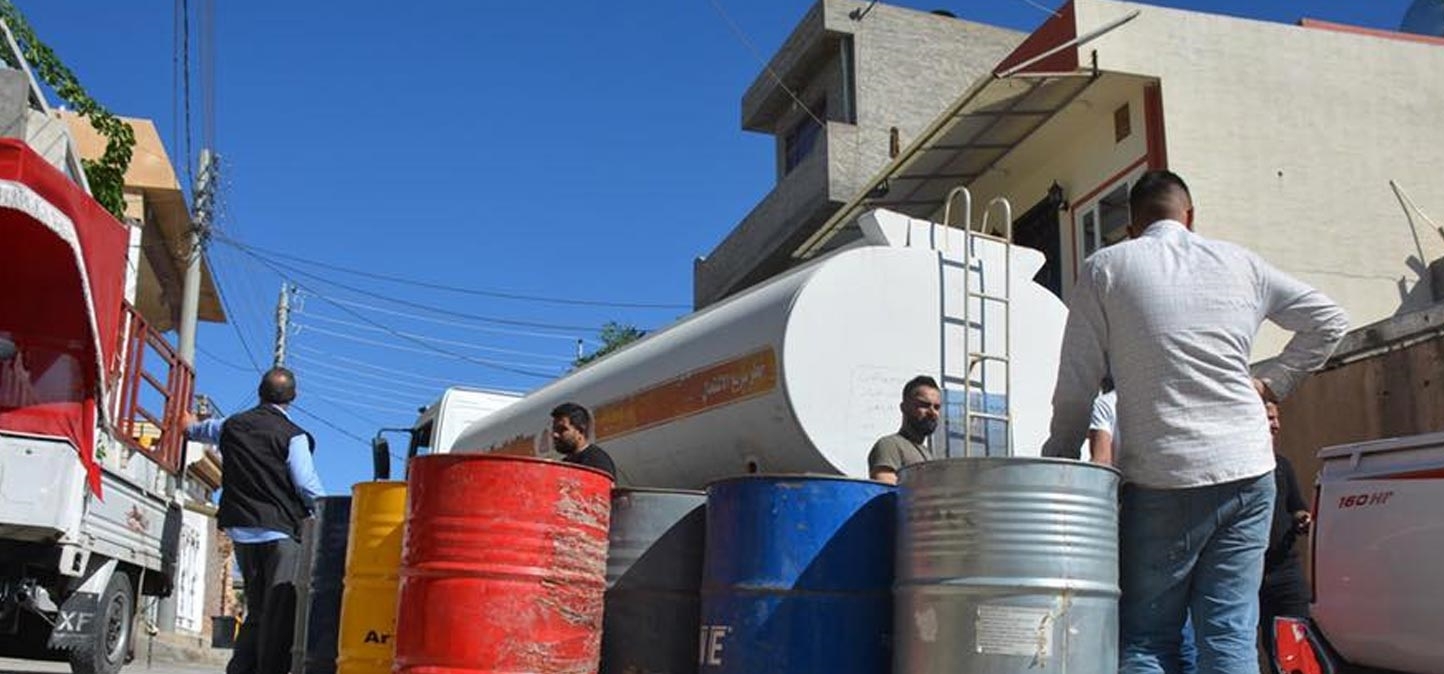 حكومة إقليم كوردستان توزع أكثر من 11 مليون لترٍ من النفط الأبيض على المواطنين