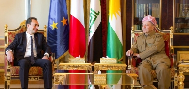 President Barzani Welcomes French Ambassador to Iraq