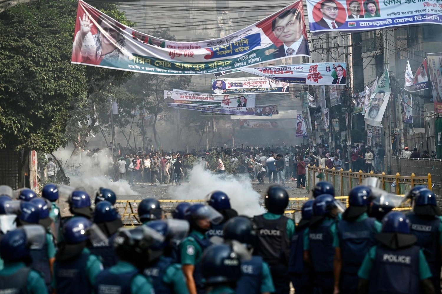 بنغلاديش: اشتباكات عنيفة في مظاهرات مناهضة للحكومة