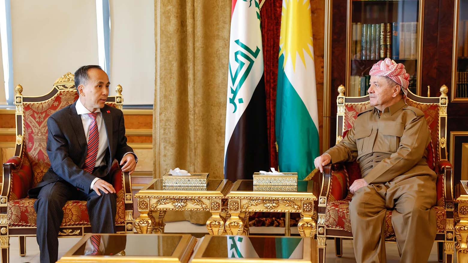President Barzani Meets with Chinese Consul General in Erbil