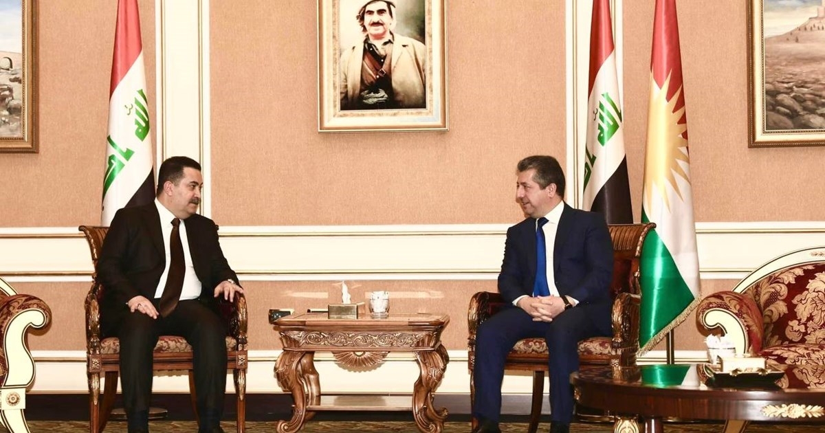 KRG Prime Minister Welcomes Iraq’s Federal Prime Minister
