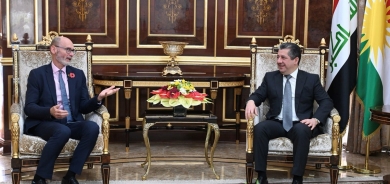KRG Prime Minister and UK Ambassador Discuss Regional Stability and Election Readiness