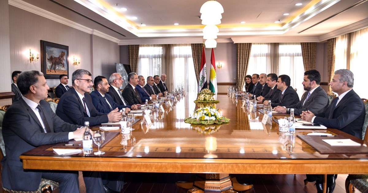 KRG Prime Minister Meets with Iraq's Energy Officials