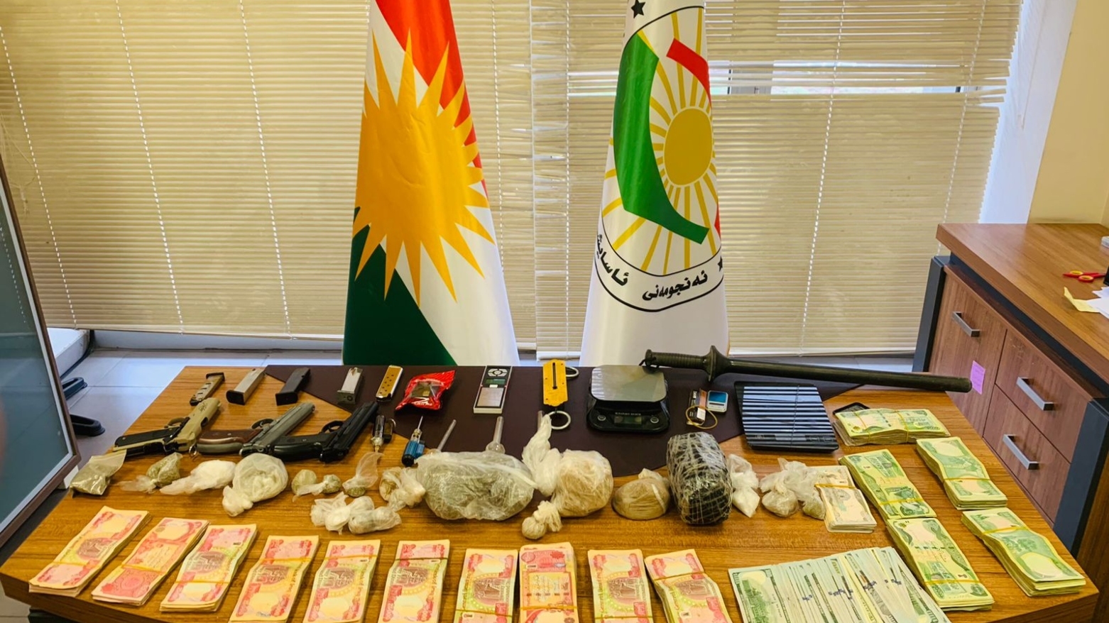 Kurdistan Region's Security Forces Intensify Crackdown on Narcotics; Arrest Four Dangerous Dealers in Recent Operation