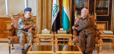High-Level British Military Delegation Meets Kurdish Leader Barzani to Discuss Peshmerga Reforms