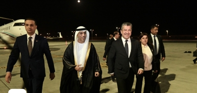 رئيس حكومة إقليم كوردستان يصل الإمارات للمشاركة في قمة كوب28