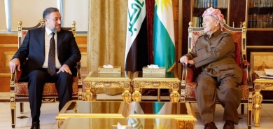 Kurdish Leader Masoud Barzani Holds Crucial Talks with Head of al-Siyada Coalition on Political Developments