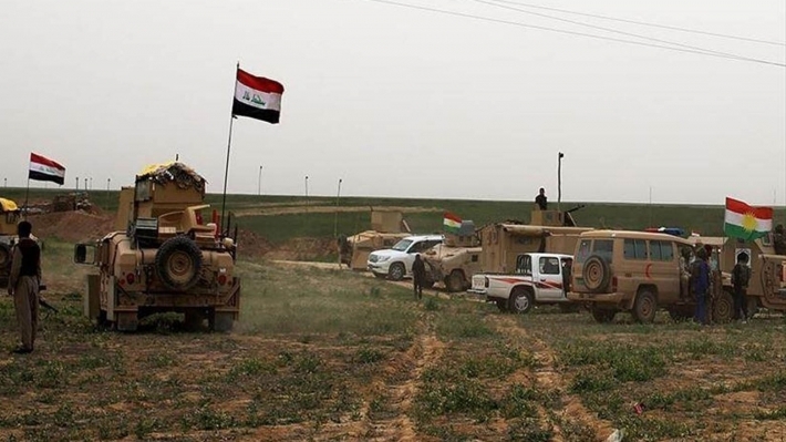 اللواء 20 بيشمركة يبدأ التدريبات المشتركة مع ألوية الجيش العراقي